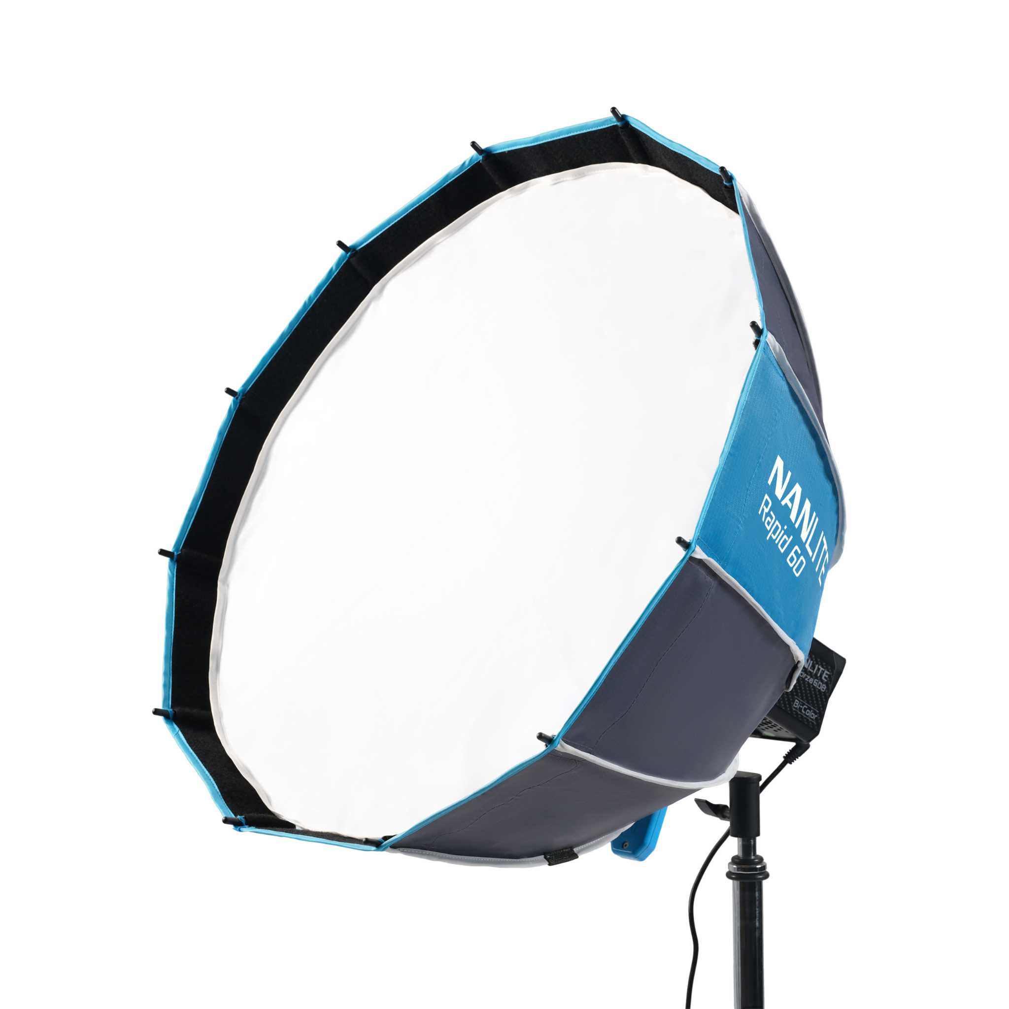 【極美品】NANLITE SoftboxParabolic60ボーエンズマウント NANLITE(ナンライト) Forza 60/60B/60C/150 用 ボーエンズマウント