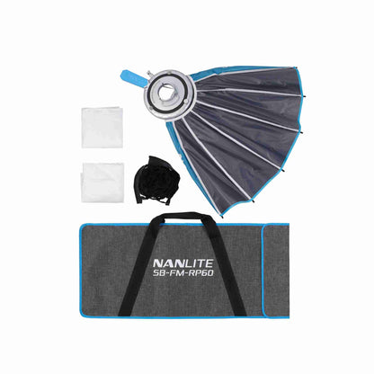 Rapid 60 Softbox with Grid and FM Mount