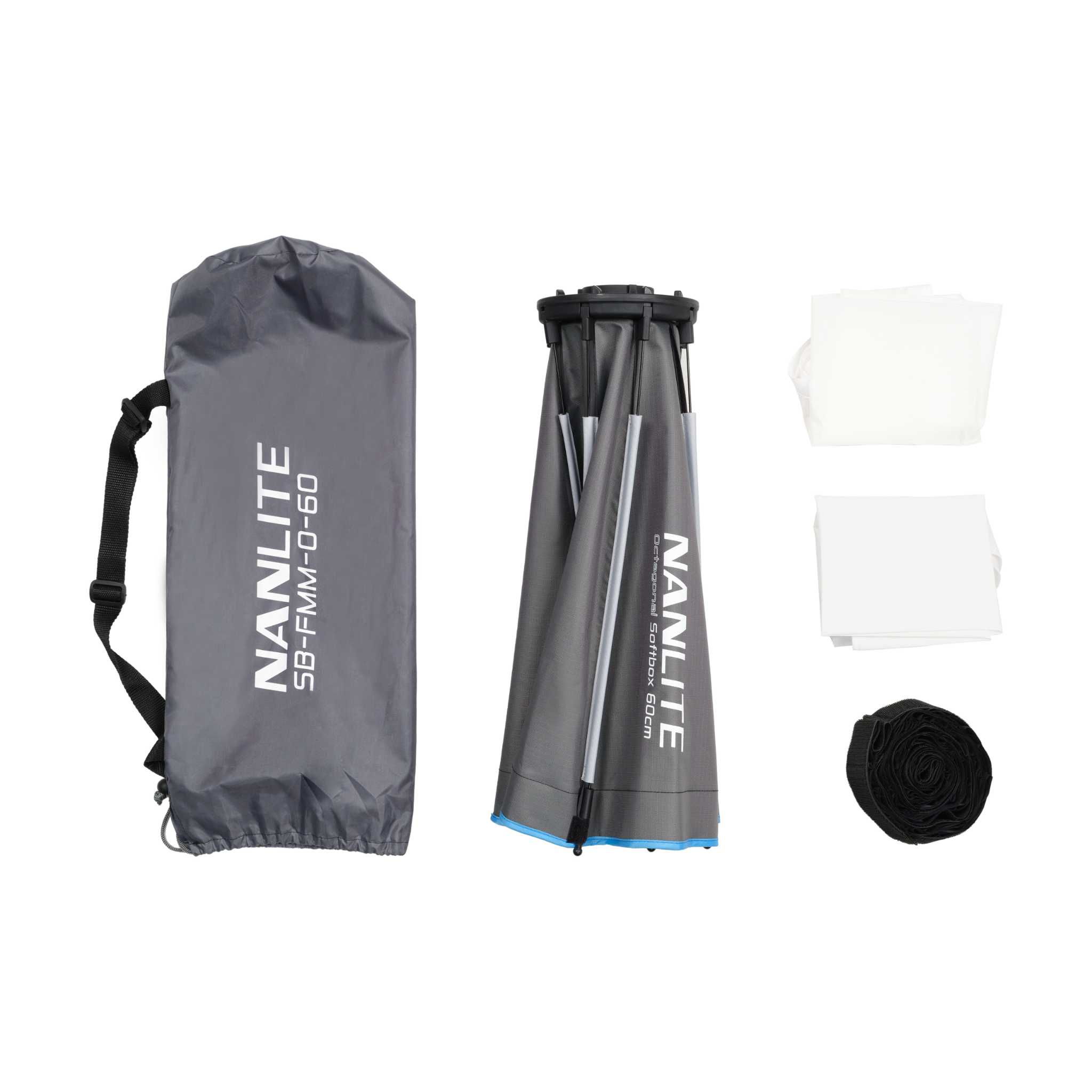 SB-FMM-O-60 Soft Light FM-Mount Softbox with Grid | Nanlite