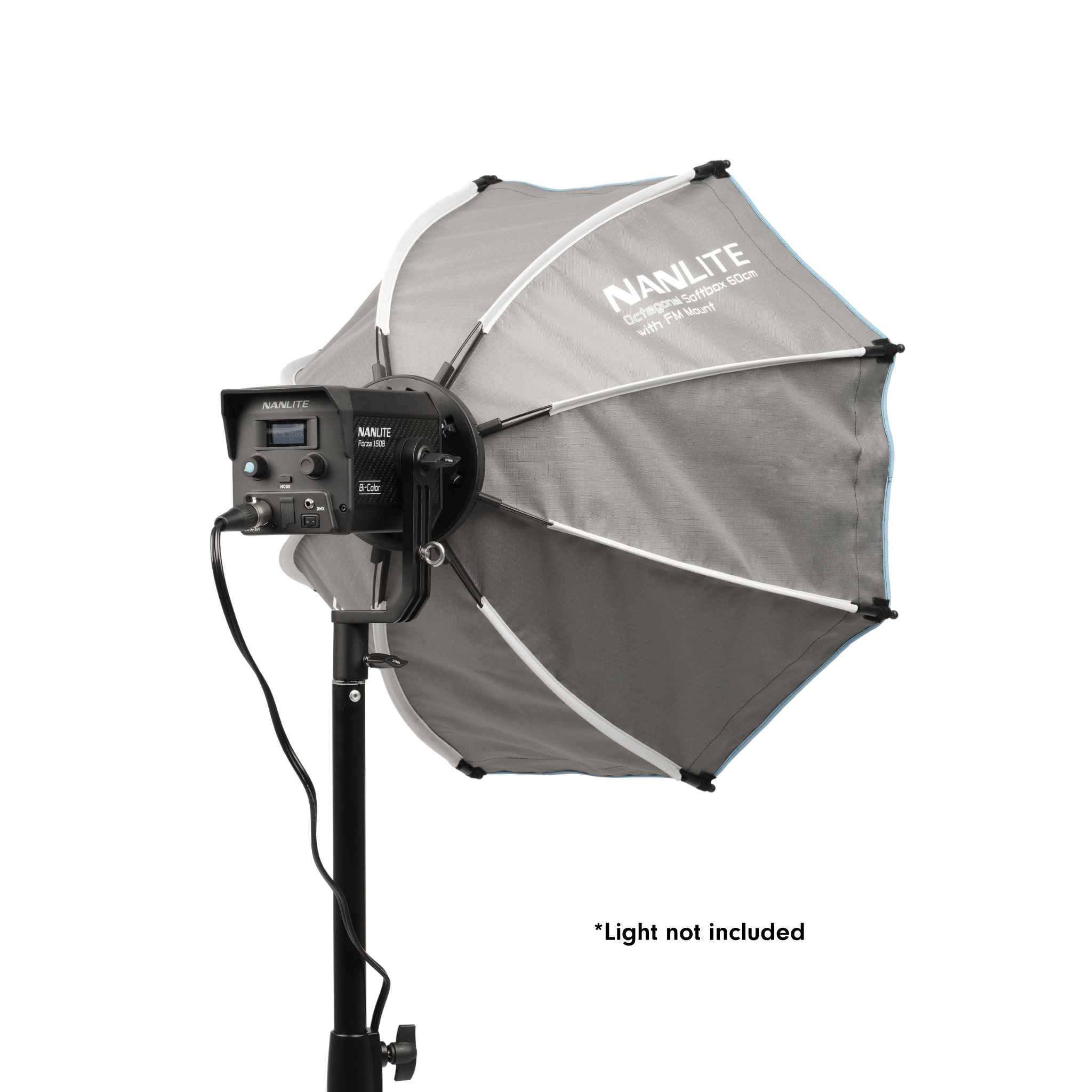 SB-FMM-O-60 Soft Light FM-Mount Softbox with Grid | Nanlite