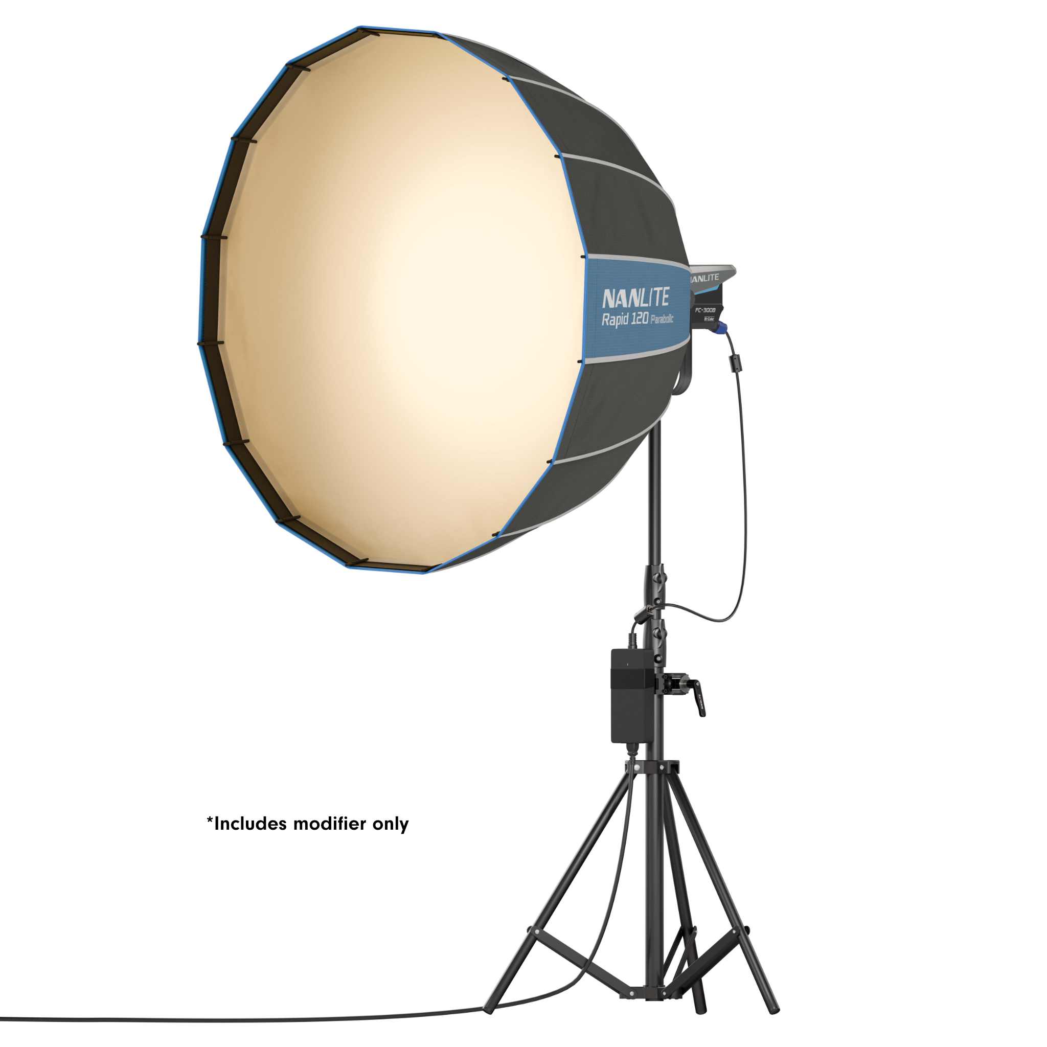Rapid 120 Parabolic Softbox with Bowens Mount | Nanlite