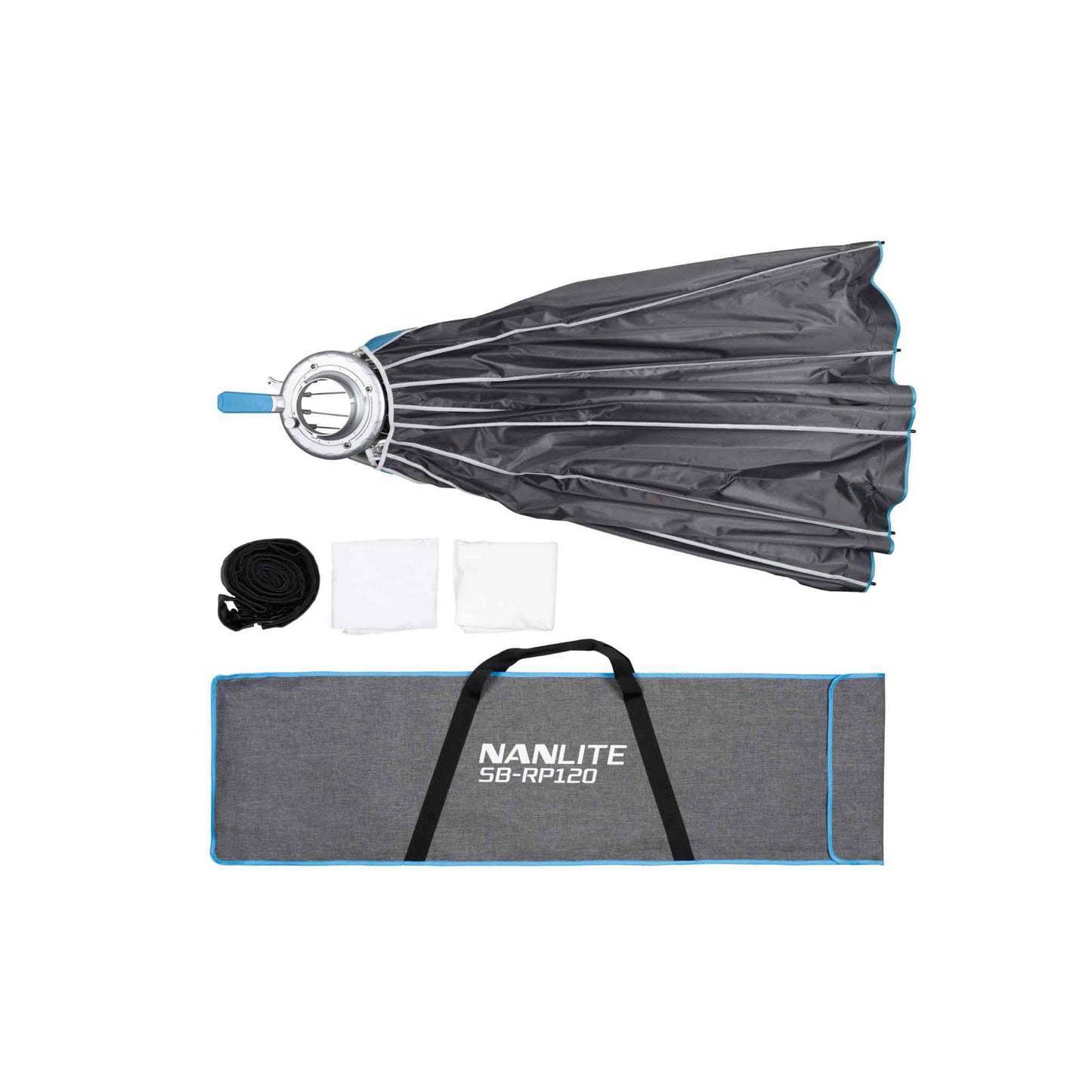 Rapid 120 Parabolic Softbox with Grid and Bowens Mount (47in)