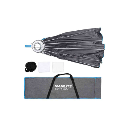 Rapid 120 Parabolic Softbox with Grid and Bowens Mount (47in)