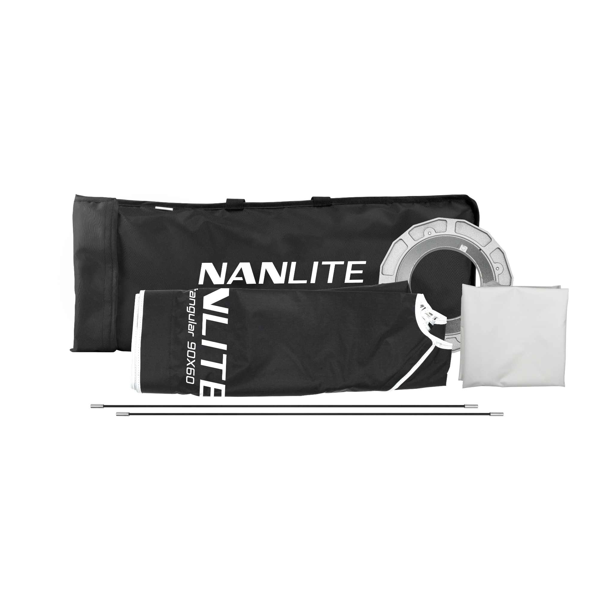 Rectangular Softbox 90x60 with Bowens Mount (35x24in) – Nanlite