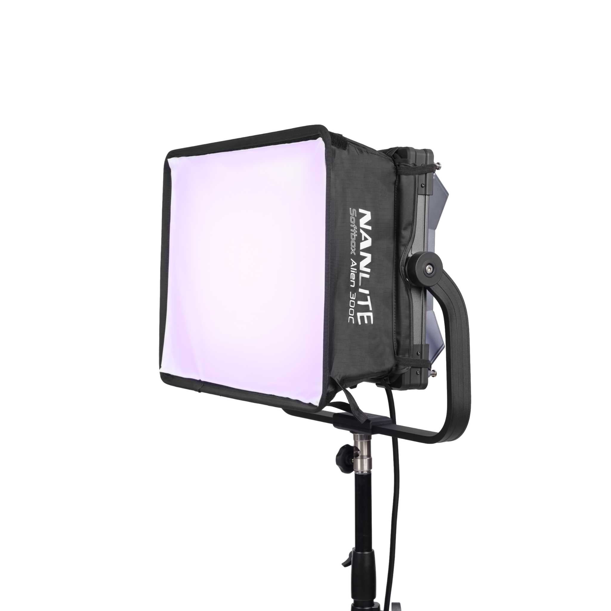 Alien 300C RGBWW LED Panel Light with IP55 & CRMX | Nanlite