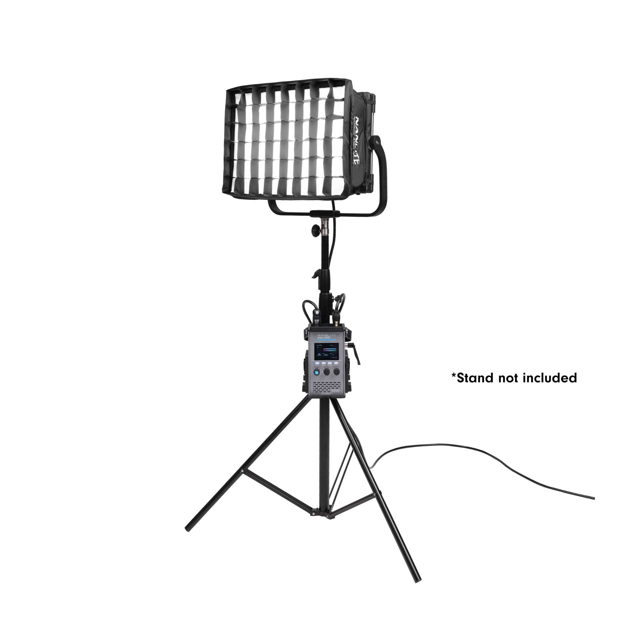 Alien 300C RGBWW LED Panel Light with IP55 & CRMX | Nanlite