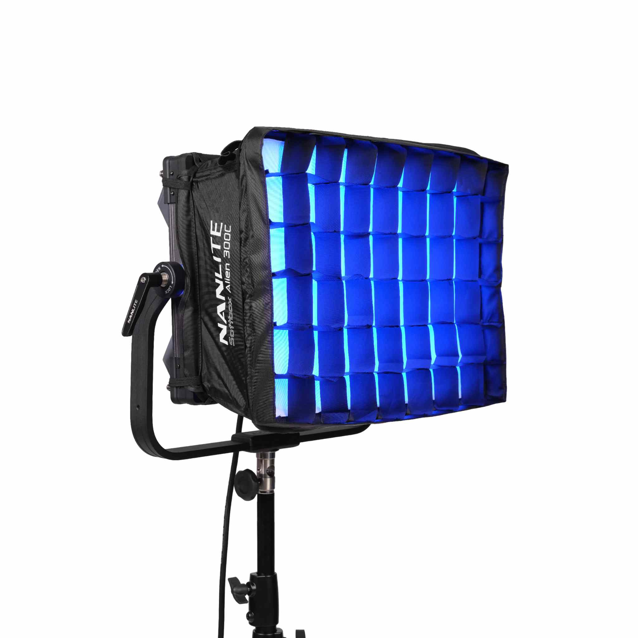 Alien 300C RGBWW LED Panel Light with IP55 & CRMX | Nanlite