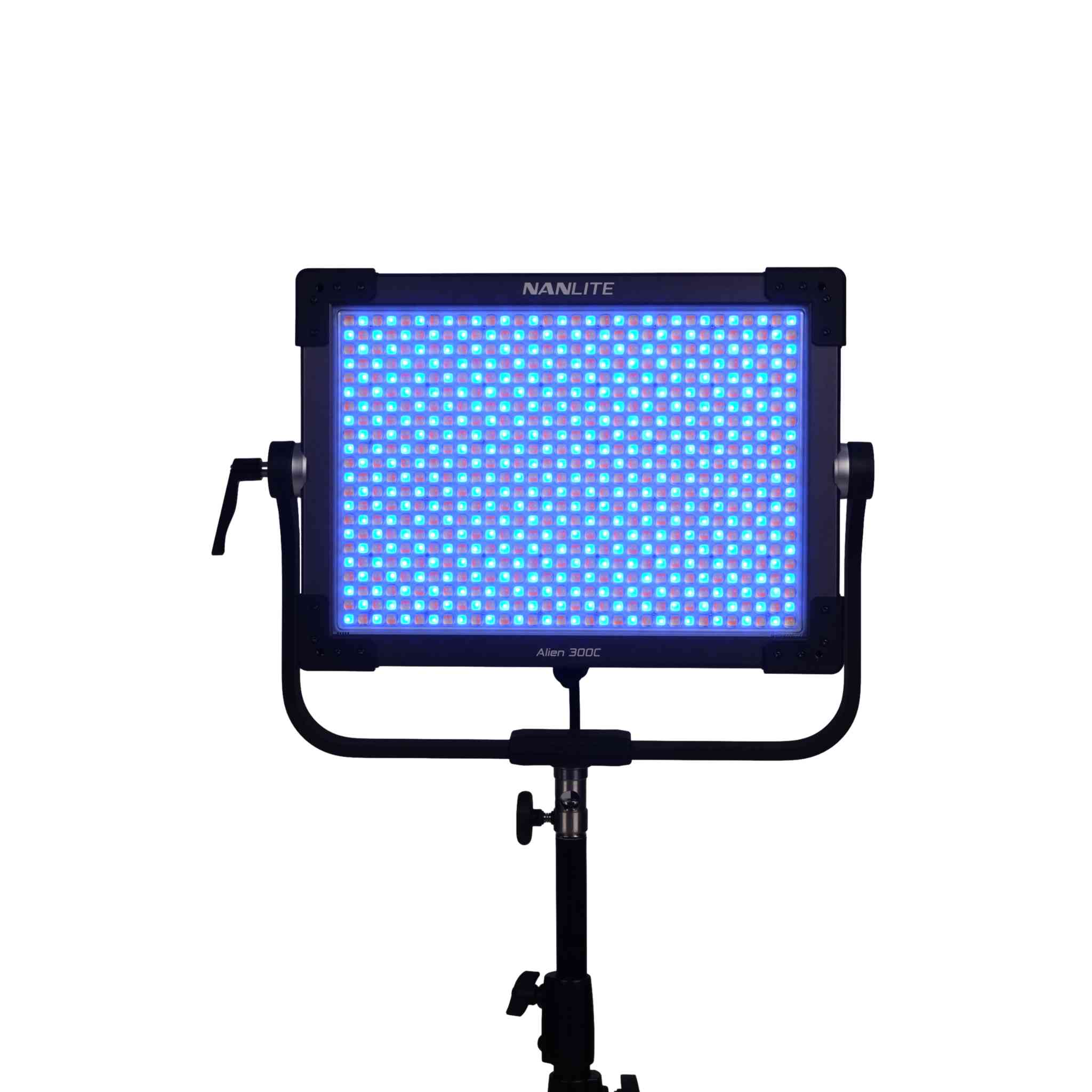 Alien 300C RGBWW LED Panel Light with IP55 & CRMX | Nanlite