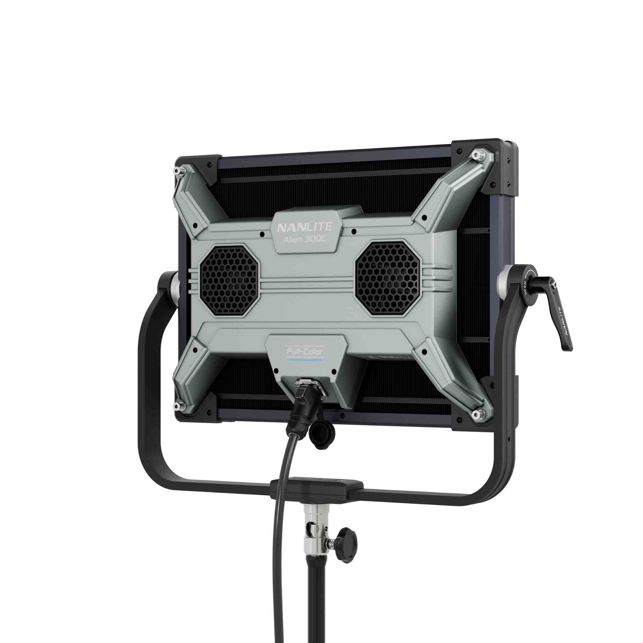 Alien 300C RGBWW LED Panel Light with IP55 & CRMX | Nanlite