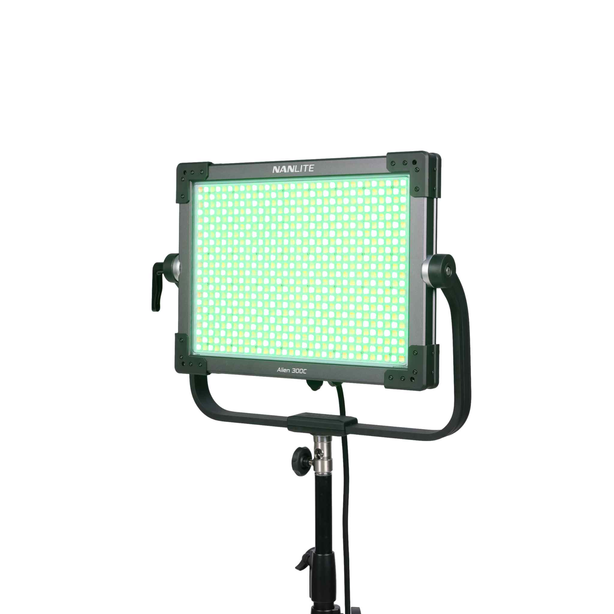 Alien 300C RGBWW LED Panel Light with IP55 & CRMX | Nanlite