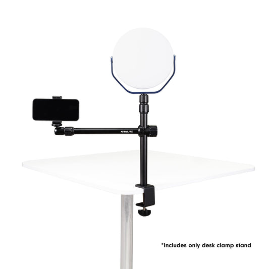 Content Creator's Desk Clamp Stand