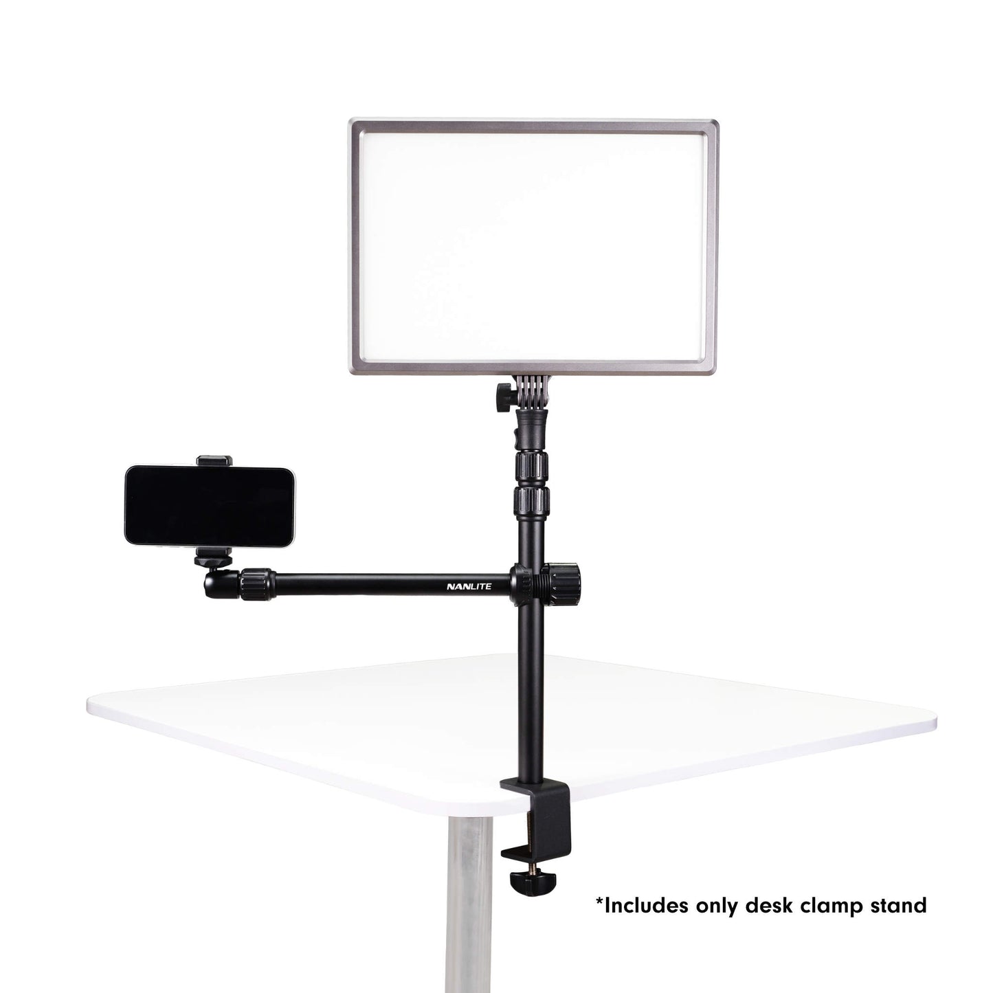 Content Creator's Desk Clamp Stand