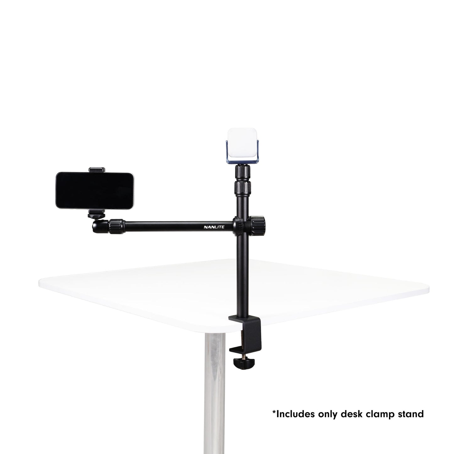 Content Creator's Desk Clamp Stand