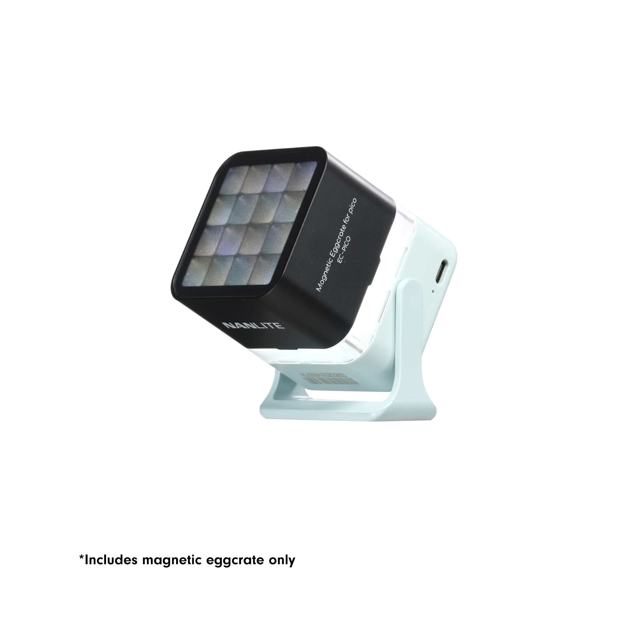 Magnetic Eggcrate for the pico LED Pocket Light | Nanlite