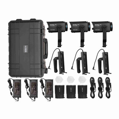 Forza 60C RGBLAC LED Spotlight 3-Light Kit