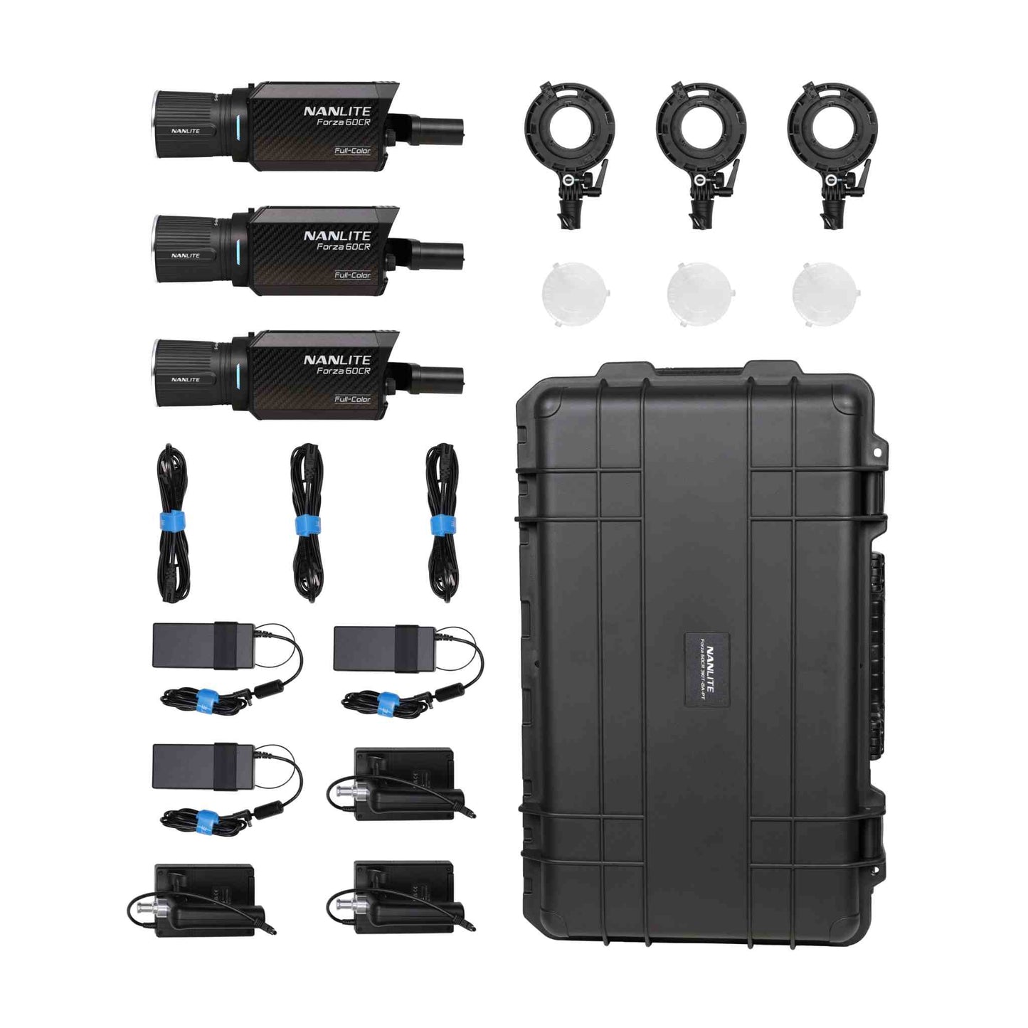 Forza 60CR RGBLAC LED Spotlight with CRMX 3-Light Kit