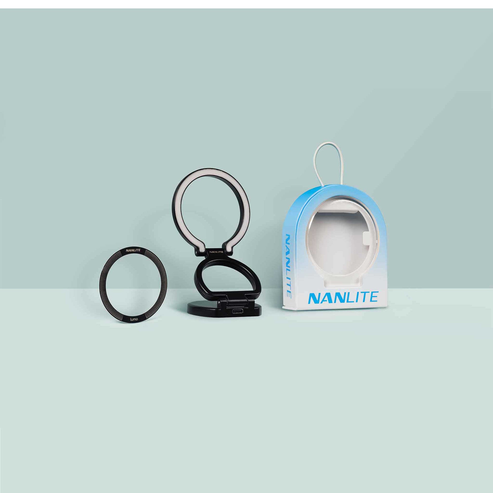 lumo Mag Safe Selfie Ring Light for Smartphones | Nanlite lumo Mag Safe Selfie Ring Light for Smartphones | Nanlite