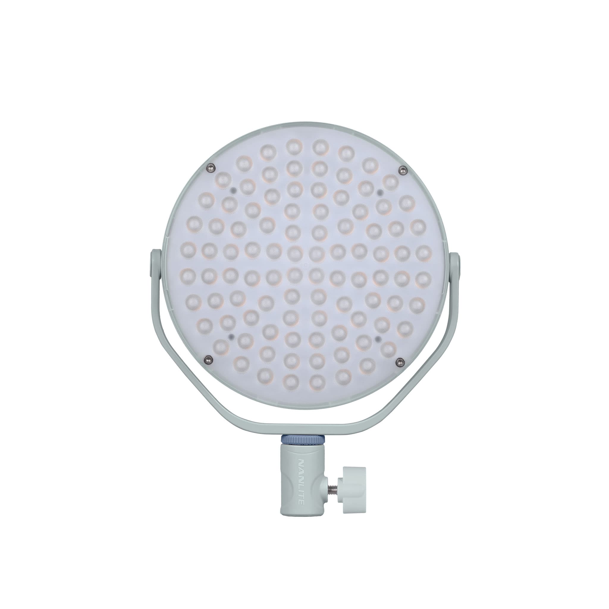 miro 30C Full-Color Round-Body LED Panel Light | Nanlite
