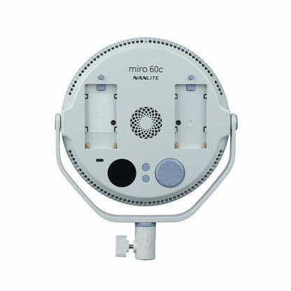 miro 60C LED Full-Color Round Panel 2-Light Kit, Mint Blue