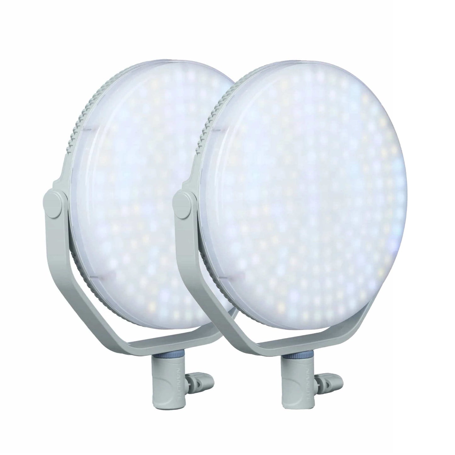 miro 60C LED Full-Color Round Panel 2-Light Kit, Mint Blue