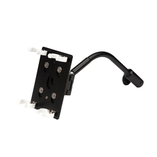 PavoTube Double Bank 2 T12 LED Tube Mount with Gooseneck and 5/8in Receiver