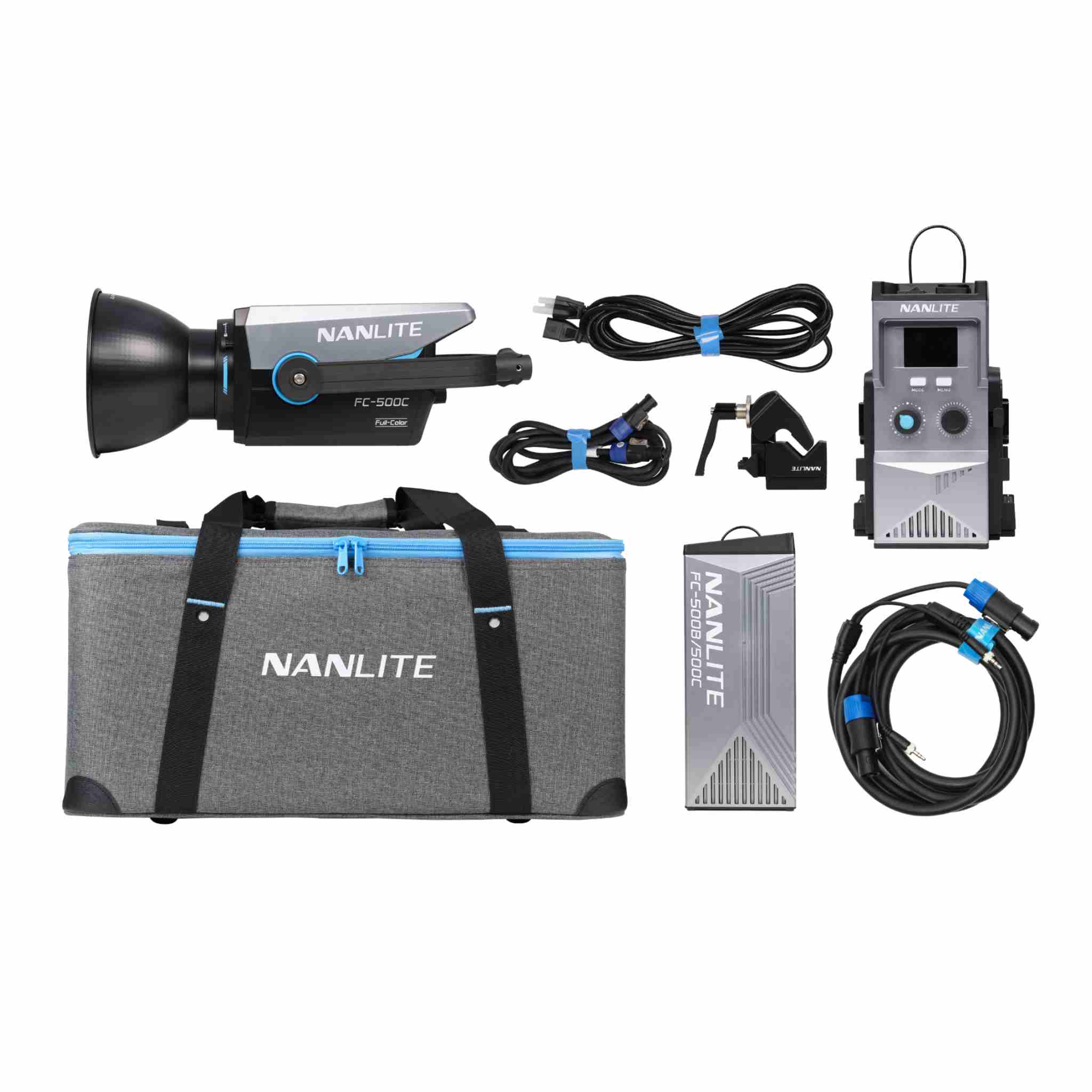 FC-500C RGBW LED Spotlight, FC PowerController Kit | Nanlite