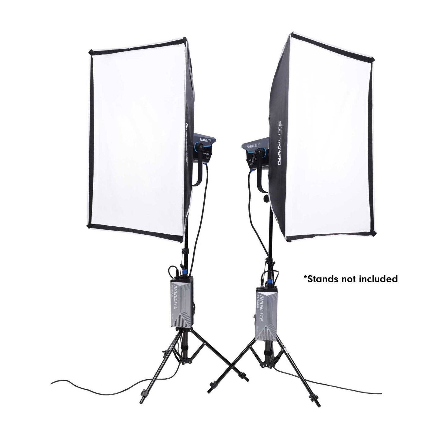 FC-500B Bi-Color LED Spotlight 2-Light Kit with Softboxes and Rolling Case