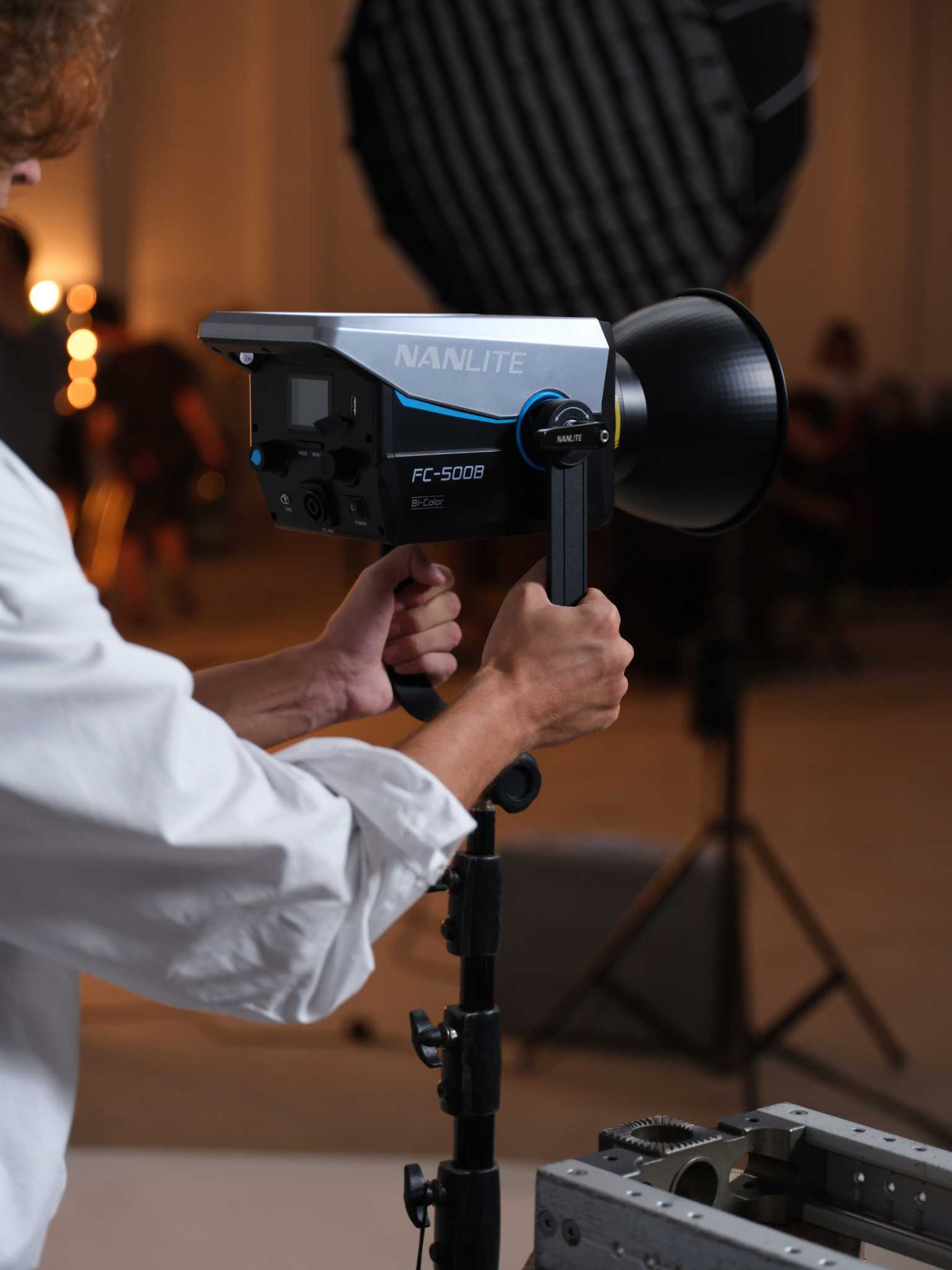 FC-500B Bi-Color LED Spotlight for Photo and Video | Nanlite