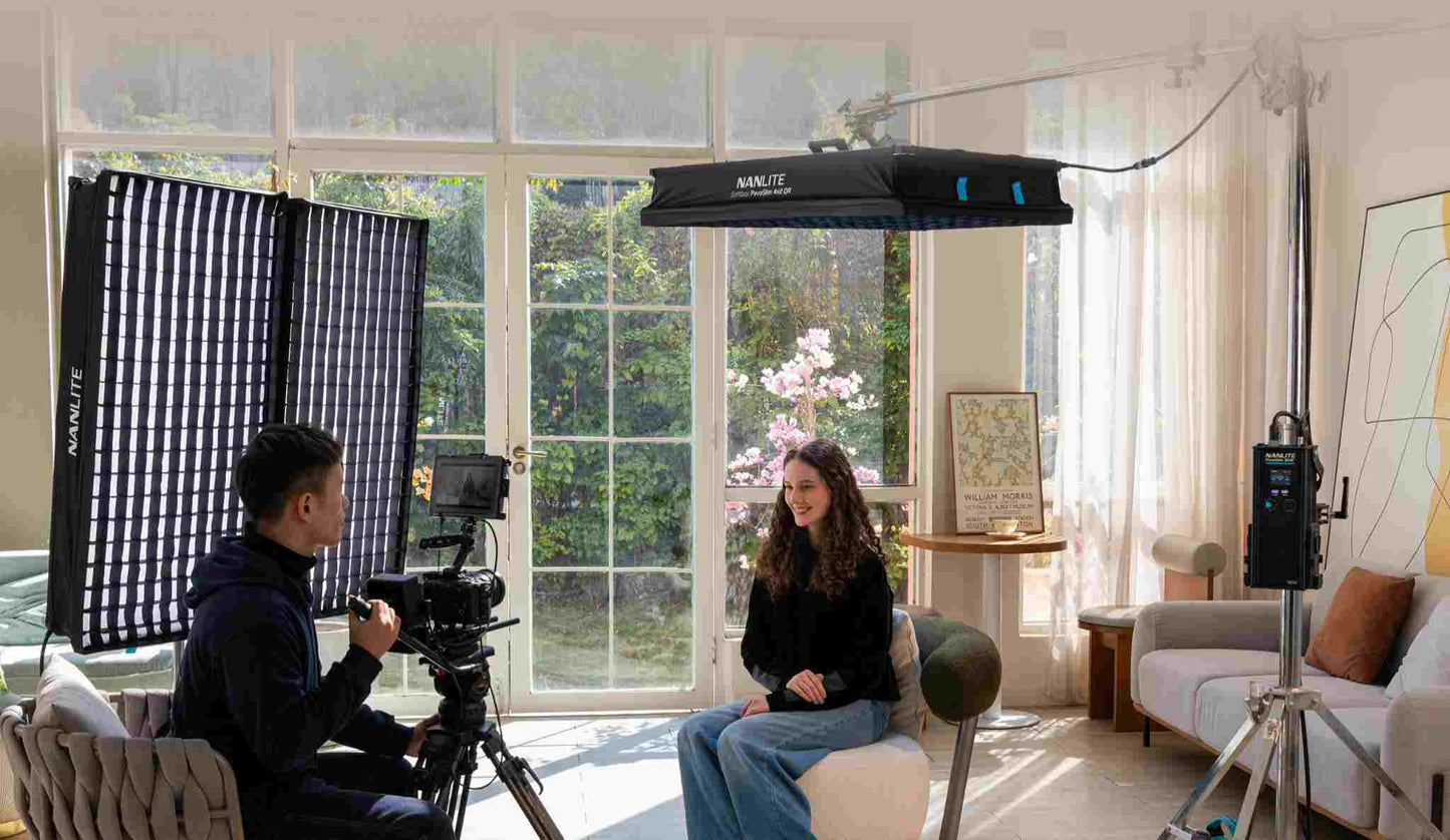 PavoSlim 360C 4x2 LED RGBWW Panel Light with CRMX