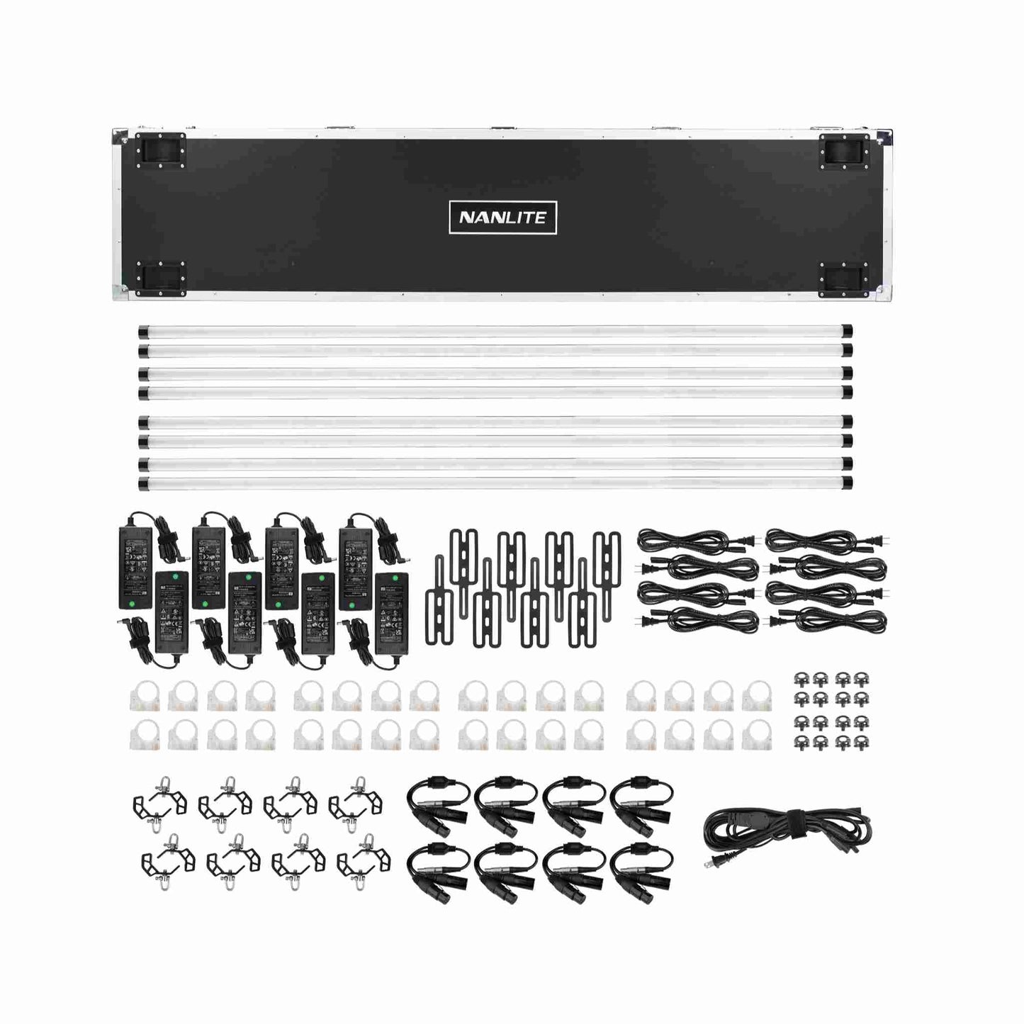 PavoTube II 60XR 8' RGBWW LED Pixel Tube with CRMX 8-Light Kit