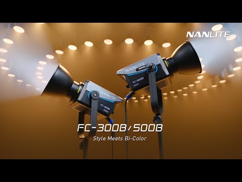 FC-500B Bi-Color LED Spotlight for Photo and Video | Nanlite