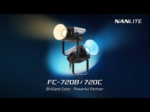 FC-720B Bi-Color LED Spotlight for Photo & Video | Nanlite