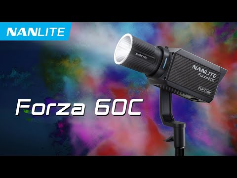 Forza 60C RGBLAC LED & PJ-FMM Projection Kit | Nanlite