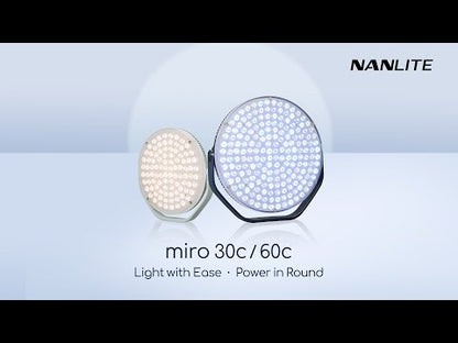 miro 30C LED Full-Color Round Panel Light