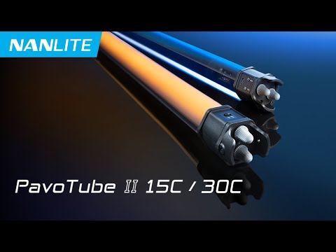 PavoTube II 15C 2-Foot RGBWW LED Tube 4-Light Kit | Nanlite