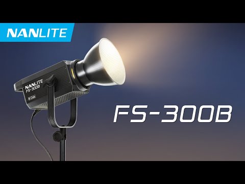 FS-300B Bicolor LED Spotlight with Bowens Mount | Nanlite
