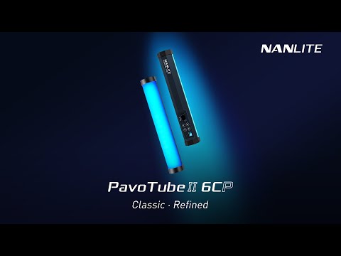 PavoTube II 6CP 10-Inch RGBW LED Tube Light | Nanlite