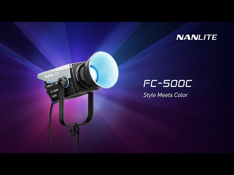 FC-500C RGBW LED Spotlight, FC PowerController Kit | Nanlite