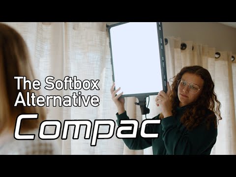 Nanlite Compac 68B Adjustable Bicolor Slim Soft Light Studio LED Panel