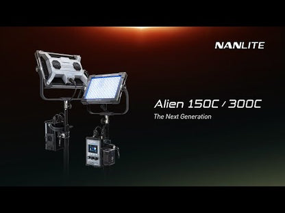 Alien 300C RGBWW LED Panel Light with CRMX