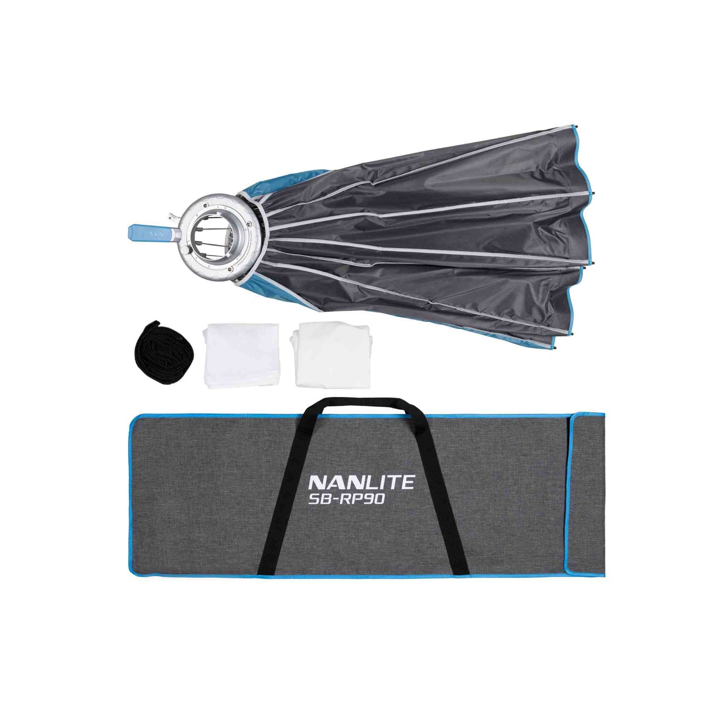 Rapid 90 Parabolic Softbox with Grid and Bowens Mount (35in)